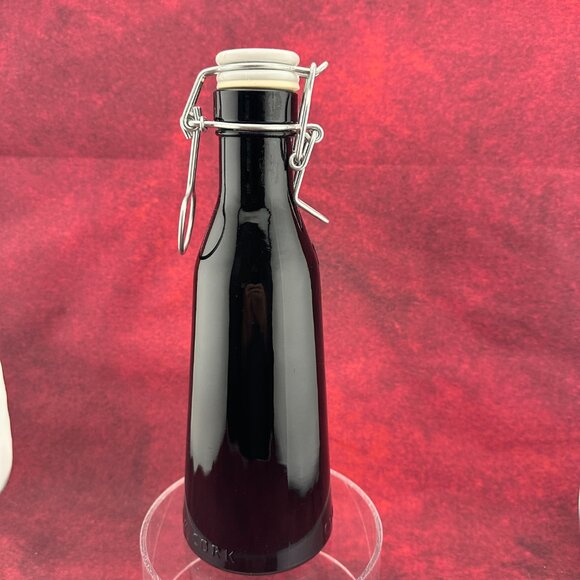 Other - COUNTRY CORK  BLACK MILK VINTAGE SNAP LID STOPPER BOTTLE 750 ml RUSTIC IRISH